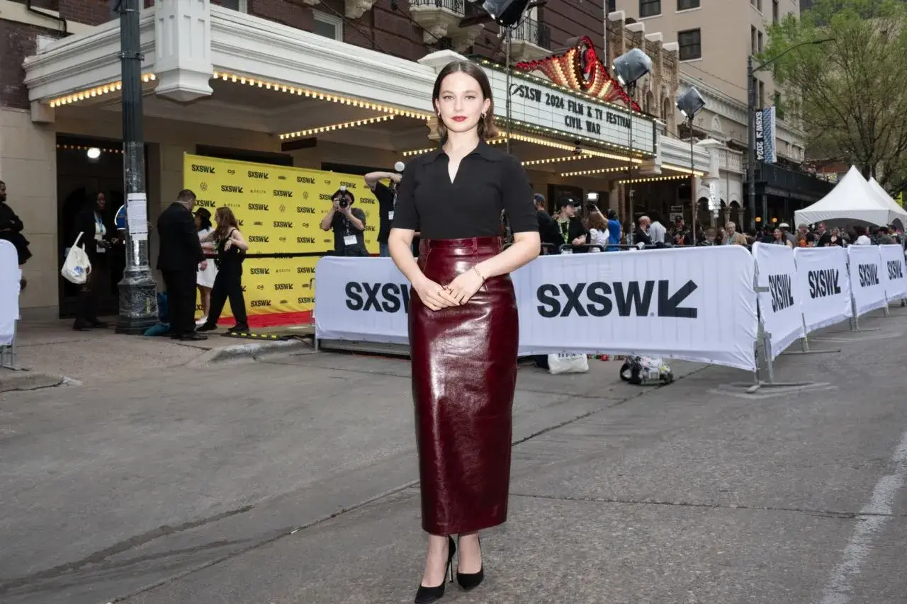 Cailee Spaeny at Civil War Screening During the 2024 SXSW in Austin